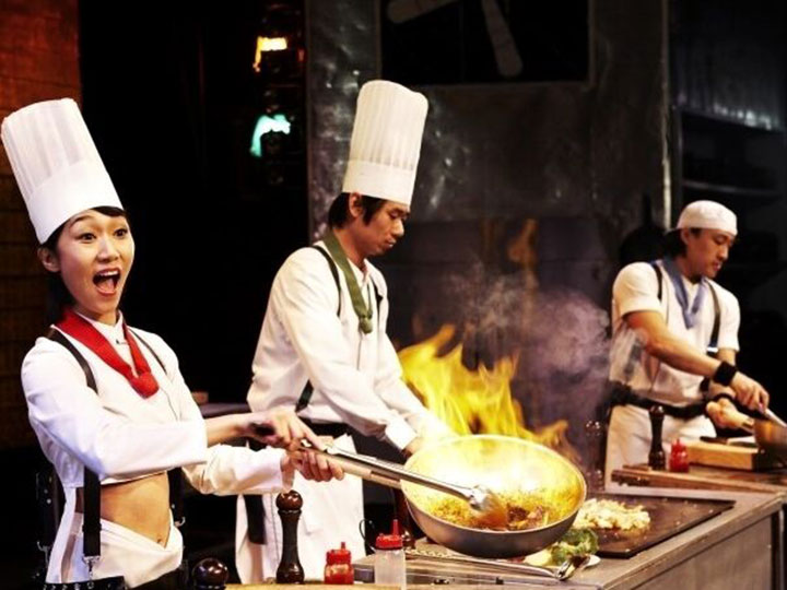 Vé tham quan xem Cookin Nanta Show Bangkok